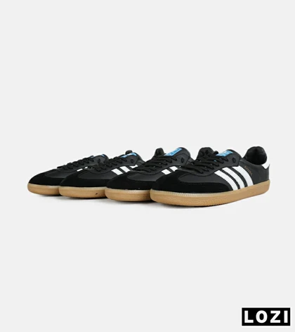 کفش کتانی مردانه و زنانه مشکی سفید کرم ADIDAS Samba