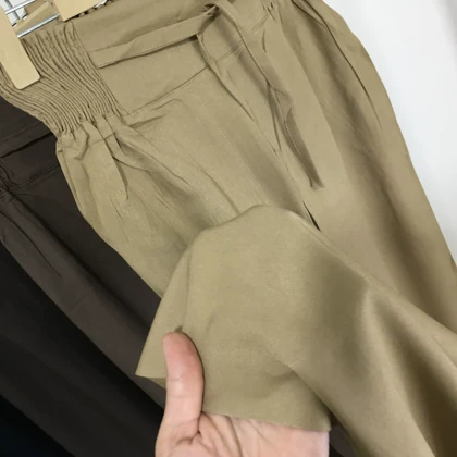 شلوار نخی برماندو زنانه