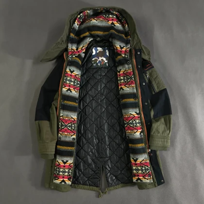 SIZE L-M کاپشن بلند طبیعتگردی و شهری حرفه ای اورجینال از برند Haiker مدل Codes Combine