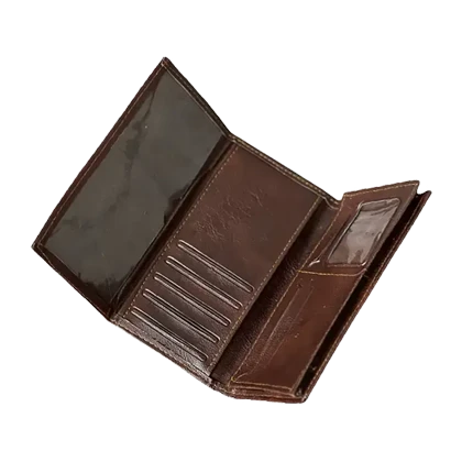 ست سه تکه کیف پول کمربند و جاکارتی مردانه چرمی