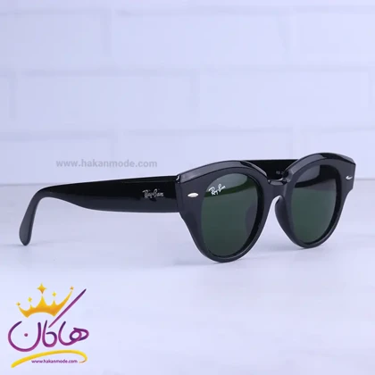 عینک آفتابی زنانه ری بن فریم ویفرر شیشه سبز RB 2192-F/1