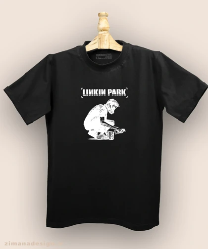تیشرت مردانه و زنانه طرح لینکین پارک کد 995