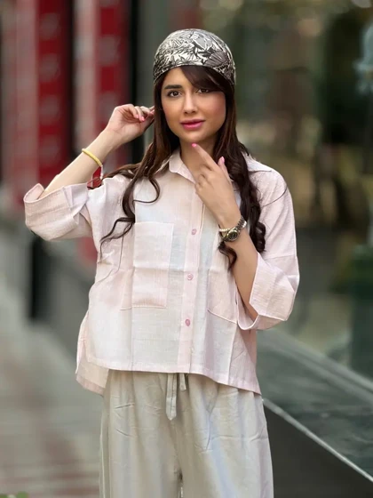 شومیز شیشه ای باکسی