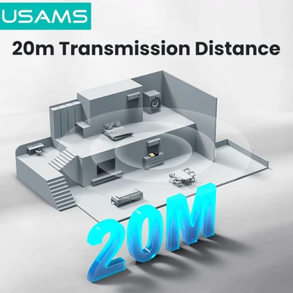 دانگل بلوتوث یو اس بی یوسامز USAMS مدل ZB321 با نسخه 5.1