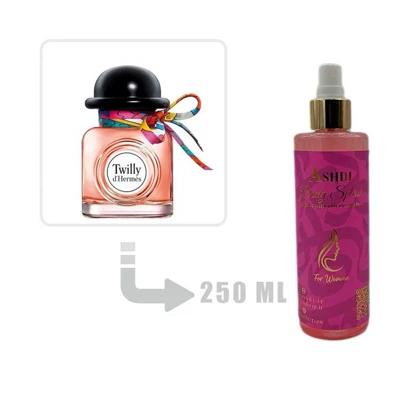 بادی اسپلش عطر ادکلن هرمس تویلی د هرمس زنانه 250 میل Hermes Twilly d’Hermes for Woman 250ml