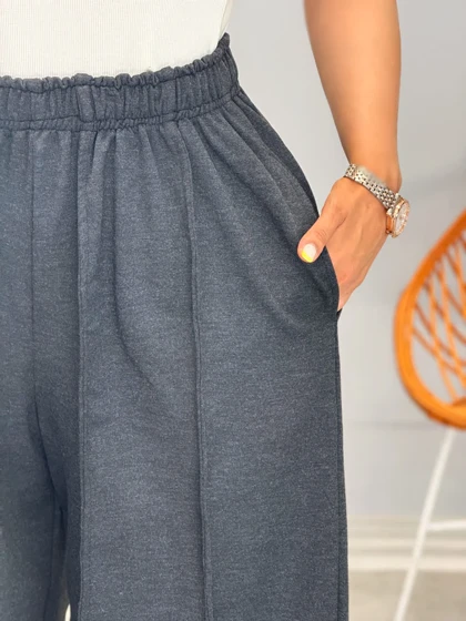 3216-شلوار بگ ملانژ