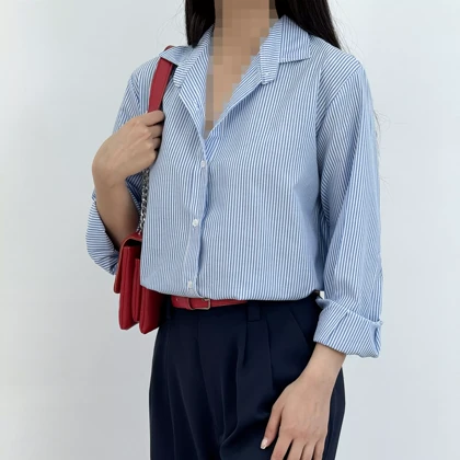 شومیز راه راه 1001455