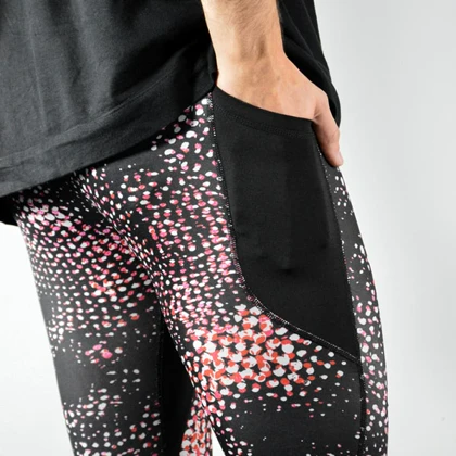 لگ ورزشی مردانه آندر آرمور مدل Heat Gear Y-149 جیب‌دار چریکی قرمز