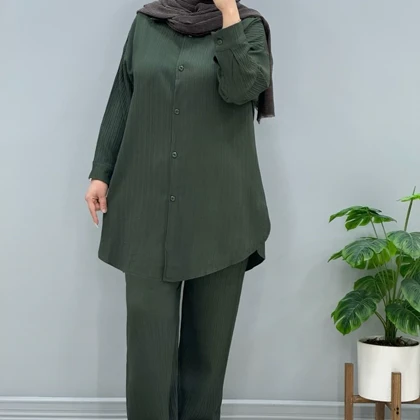 ست مانتو و شلوار زنانه آیوا
