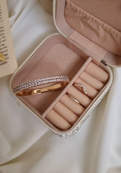 انگشتر حلقه پشت حلقه ژوپینگ آناستازیا