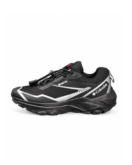 کفش کتانی رانینگ مردانه کلمبیا گورتکس مشکی طوسی Columbia Goretex