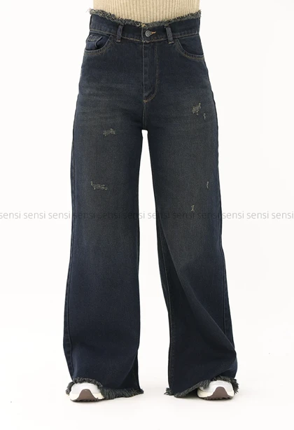 شلوار جین فول بگ کد1005167