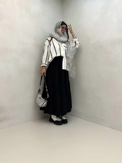 شومیز گیپور طرحدار