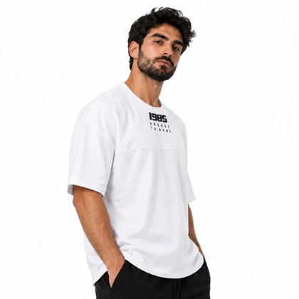 تیشرت سوپر لش اسپرت نیویورک مدل zy1305 سفید