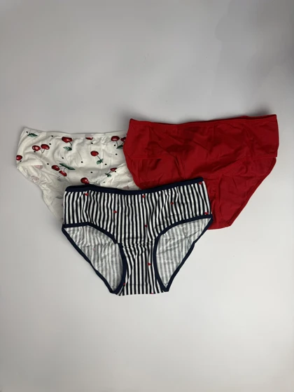 پک 3 تایی شورت زنانه نخ پنبه‌اینچی