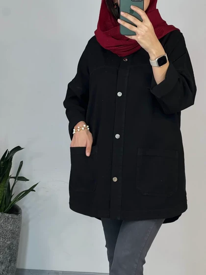 مانتو کتان کاغذی جانا