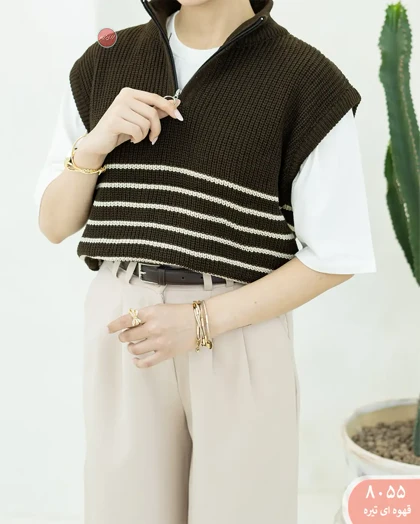 ژیله بافت راه راه 8055