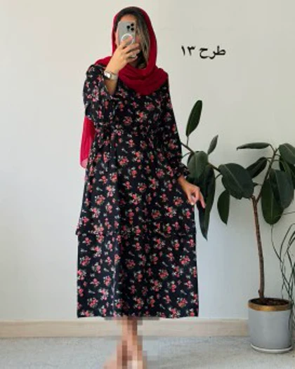 پیراهن مانتویی نارین 4