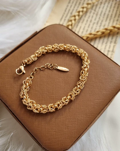 دستبند طرح طلا ژوپینگ D53