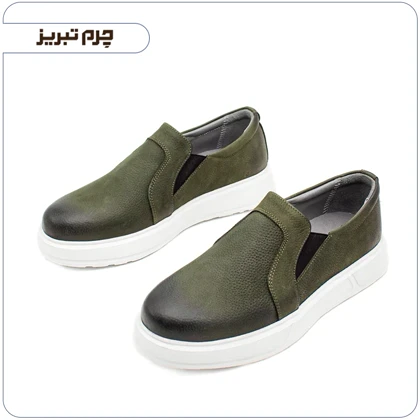 کفش چرم زنانه راحتی مدل G1360