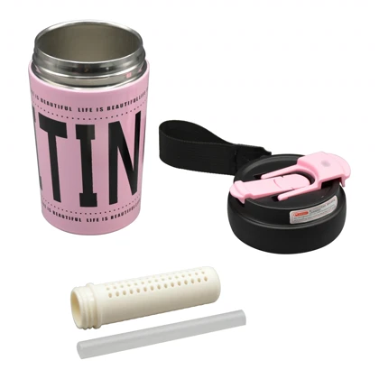 تراول ماگ دو حالته استی ترو مدل Never Give Up ظرفیت 0.4 لیتر