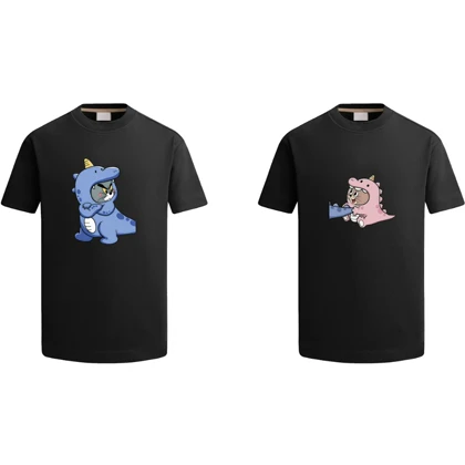 تیشرت ست دو نفره طرح تام و جری Tom and Jerry