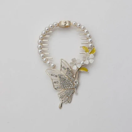 گیره فلزی گوجه ای پروانه کد 239