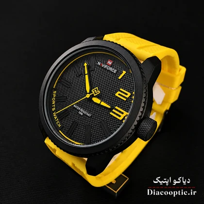 ساعت مچی اورجینال مردانه موتور ژاپن برند نیوی فورس مدل NF9202 بند رابر