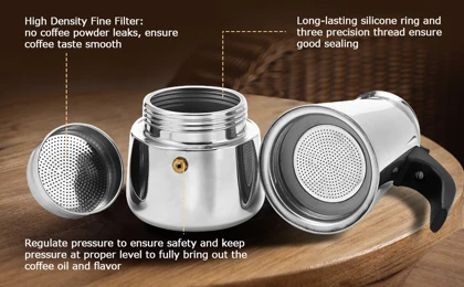 قهوه جوش استیل