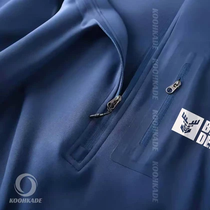 تیشرت نیم زیپ داخل پلار BLACKDEER