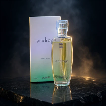 عطر اجمل رین‌دراپس زنانه 50 میلی‌لیتر رایحه گلی و میوه‌ای