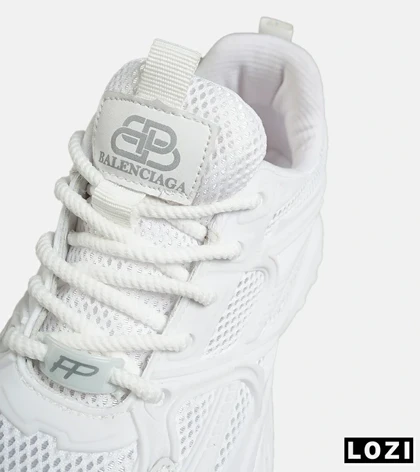 کفش کتانی مردانه و زنانه سفید BALENCIAGA runner sneaker مدل 7892
