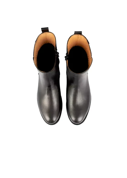 بوت چرم زنانه مدل ژانین