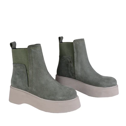 بوت تمام چرم جیر زنانه 4