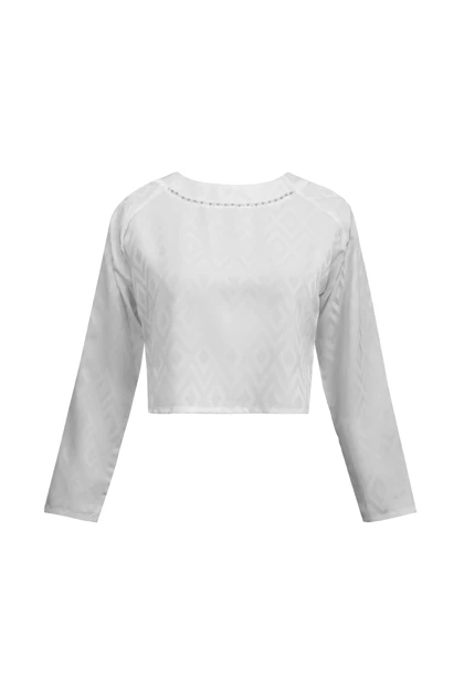 بلوز ژاکارد - 3322