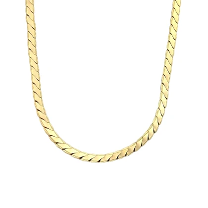 گردنبند زنانه طرح طلا با بافت ظریف ژوپینگ