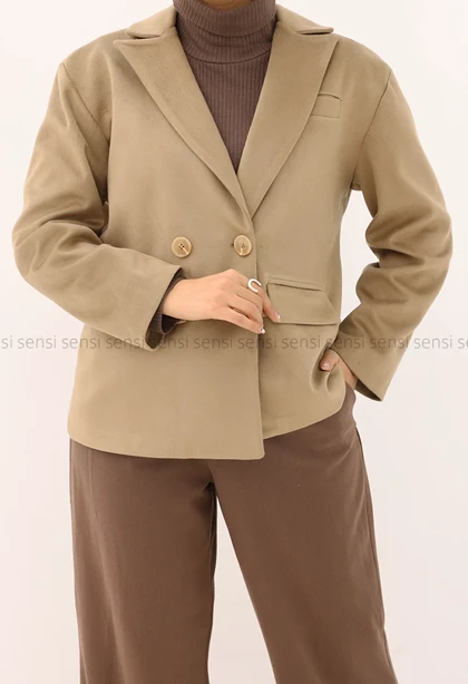 کت فوتر جیر باکسی 2 دکمه کد1004775