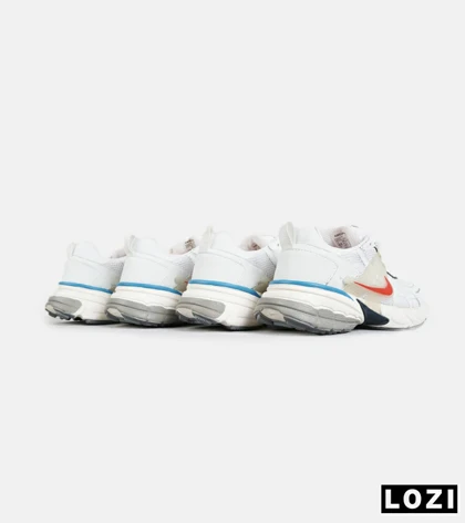 کفش کتانی مردانه و زنانه سفید قرمز Nike cushlon مدل 7309