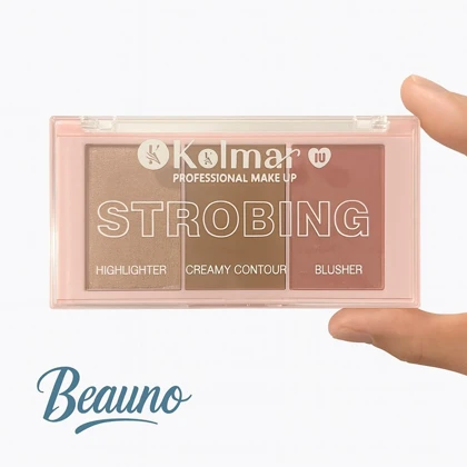 کیت STROBING کولمار – ترکیب هوشمند هایلایتر، کانتور و رژگونه