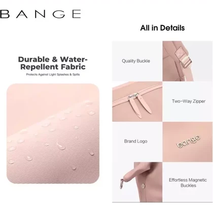 کوله پشتی زنانه بنج BANGE مدل BG-LY502 ضدآب