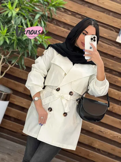 بارانی چهاردکمه سرشونه پاگون