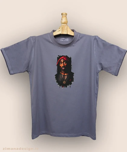 تیشرت مردانه و زنانه طرح توپاک کد 913