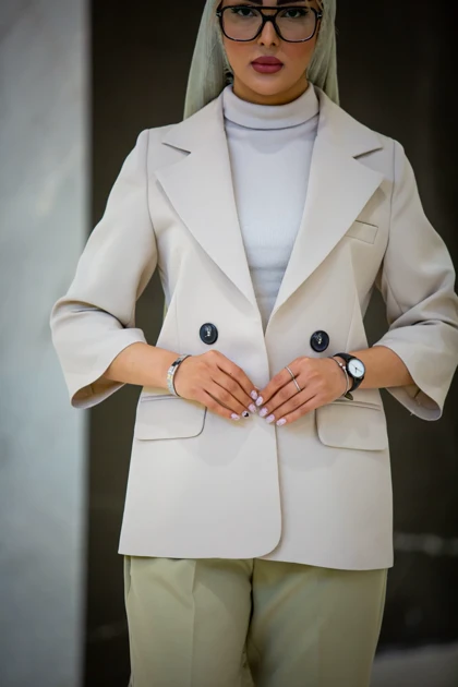 مانتو سوپر مازراتی آستین سه ربع