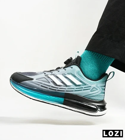 کفش کتانی مردانه سبز طوسی ADIDAS Solar disk V2