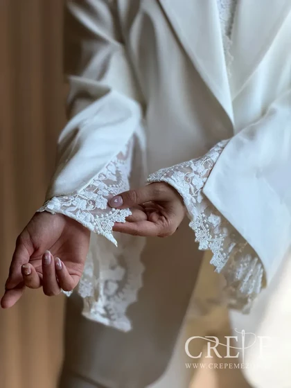 کت کرپ گیپور دار