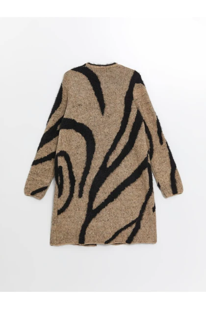 ژاکت کش باف پشمی زنانه اورجینال ال سی وایکیکی lc-waikiki