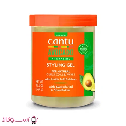 ژل حالت دهنده و آبرسان کنتو مدل avocado وزن 524 گرم