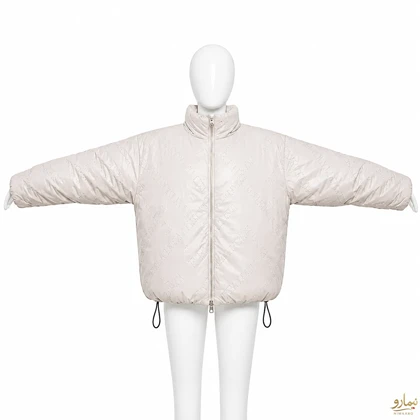 کاپشن باکسی نگینی Balenciaga