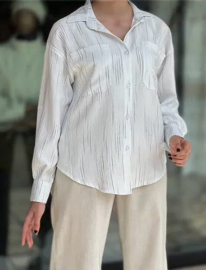 شومیز خطی کد588
