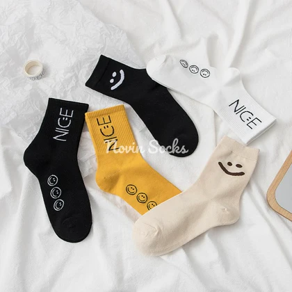 جوراب ساق‌دار طرح NICE